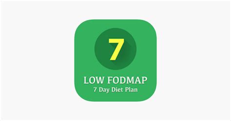 ‎low Fodmap Diet 7 Day Plan On The App Store