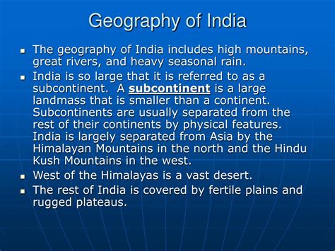 PPT Chapter 6 Section 1 Ancient India PowerPoint Presentation Free