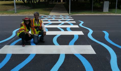 First Creative Crosswalk Debuts On Lake Austin Blvd