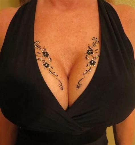 26 Best Cleavage Jewels Images On Pinterest Body Jewelry Breast And
