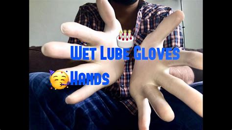 Super Tight Latex Gloves And Lube Play 🥳 Youtube