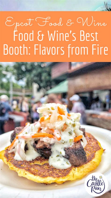 Eat This Flavors From Fire Booth At Epcots International Food And