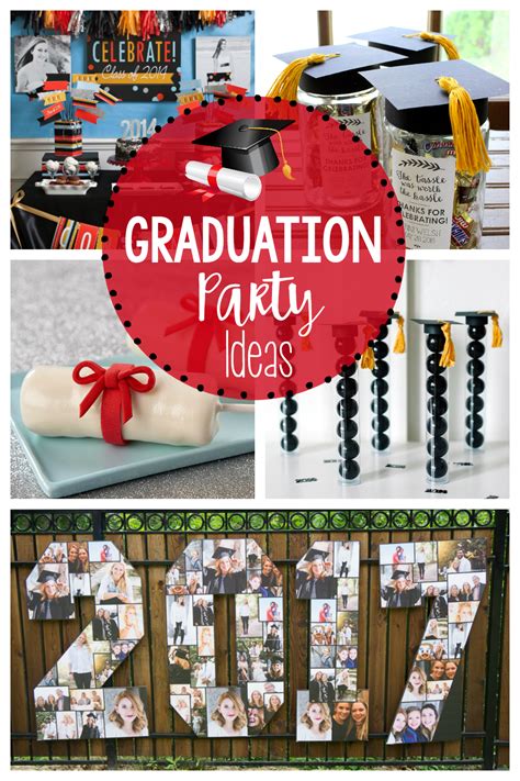 These graduation food bar ideas are sure to wow your party guests. 25 Fun Graduation Party Ideas - Fun-Squared