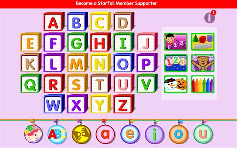 Starfall Abcs Amazonfr Appstore Pour Android