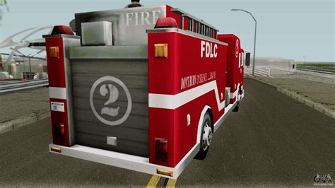 New Firetruck For Gta San Andreas