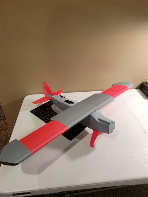 3d Printable Rc Aircraft Piper Cub Stl Files For Printing Rc Plane Etsy