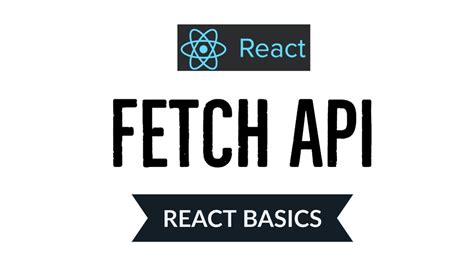Fetch Data Using Fetch API In React JS Part React Basics YouTube