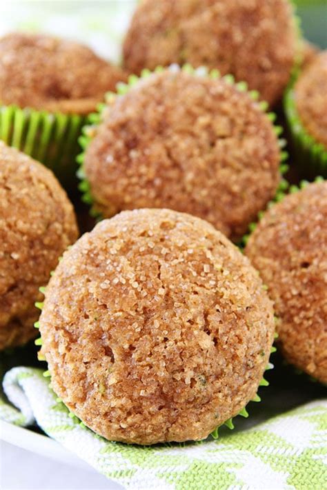 Is it bad to say that sometimes i impress myself. Apple Zucchini Muffins Recipe | Two Peas & Their Pod