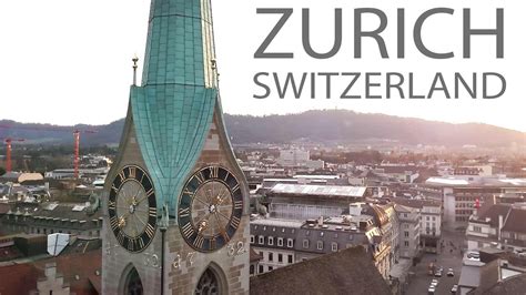 Zurich Switzerland Aerial View 4k Youtube