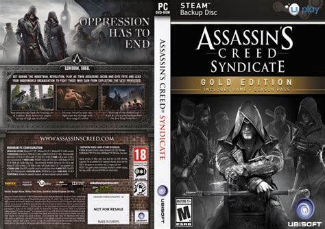 Assassins Creed Syndicate Pc Box Art Cover By Simorq