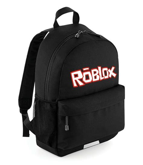 Roblox Kids Backpack Boys Girls Back To School Premium Rucksack Gamer