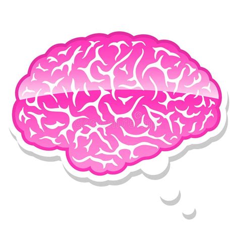 Brain In A Thought Bubble Stock Image Image 26187101