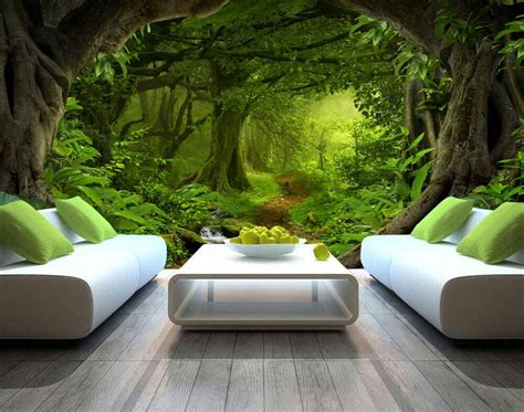 Wall Mural Wallpaper Amazing 3d Mural Wallpaper To Instantly