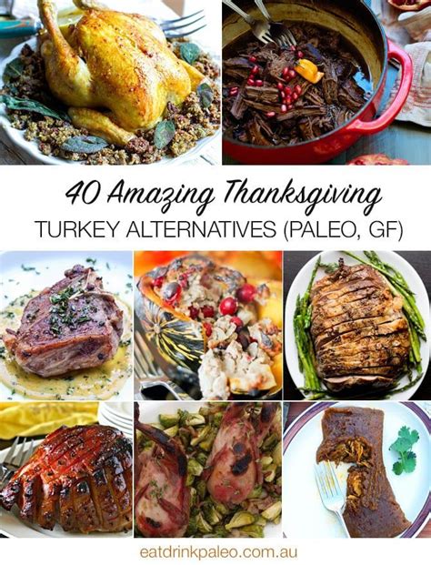 Ready to skip the turkey this year? Alternative Thanksgiving Meals Without Turkey / Healthy ...