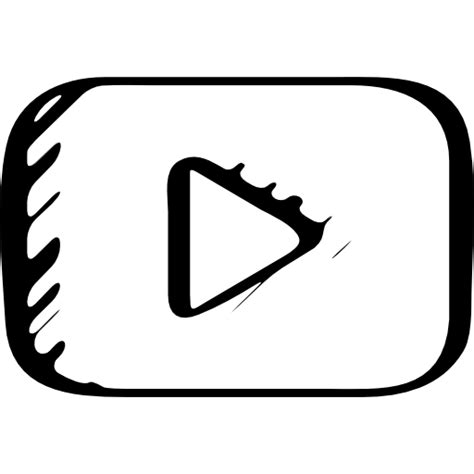 White Youtube Icon Png 39696 Free Icons Library