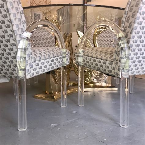 Vintage Lucite Chairs By Pace Park Eighth