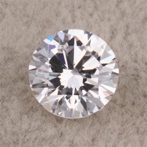 125mm Round Brilliant Cut Cz Stone Wholesale Price A Aaa Aaaaa Quality