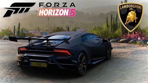 Lamborghini Huracan Performante Forza Horizon 5 Logitech G29