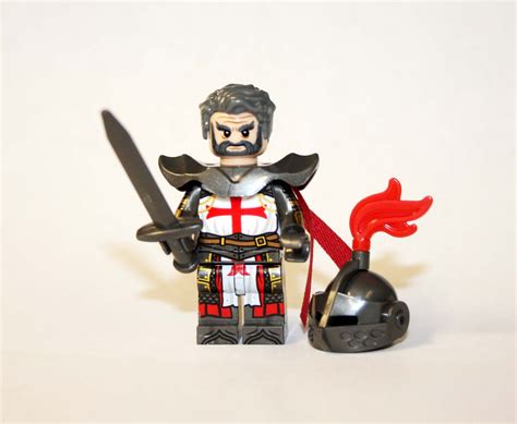 Templar Knight Deluxe Castle Soldier Lego Compatible Minifigure Toys