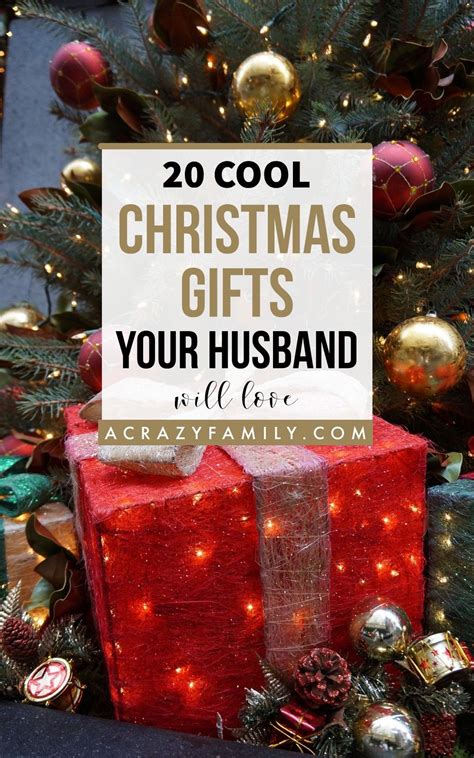 Gifts for husband first christmas. 20 Cool Gifts Your Husband Will Love | Gift ideas husband ...