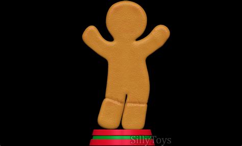 Sillytoys Gingerbread Man Shrek 3d Print Model