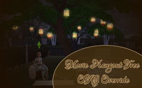 Movie Hangout Tree With Lanterns Made Off The Grid Compatible