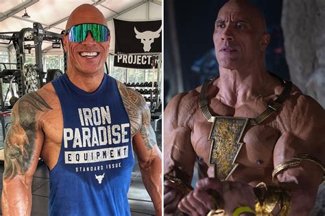 Wwe Legend The Rock Reveals Incredible Body Transformation For Hit