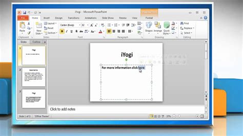 How To Create A Hyperlink Slide Powerpoint Hyperlink Microsoft Create
