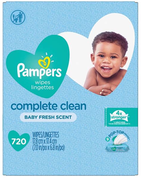 Pampers Complete Clean Wipes Clean From Top To Bottoms A Soft Touch And Durable Strength Make