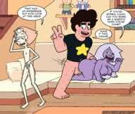 Post Adullperson Amethyst Pearl Steven Quartz Universe Steven