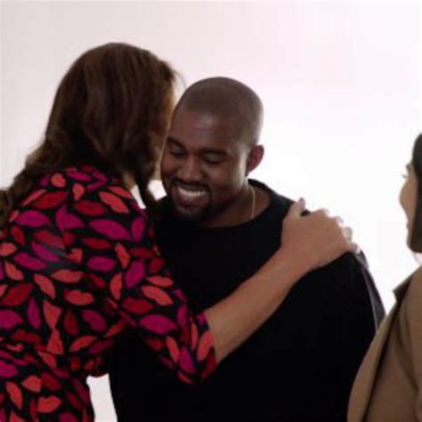Kanye West Meets Caitlyn Jenner Watch The Sweet Moment E Online