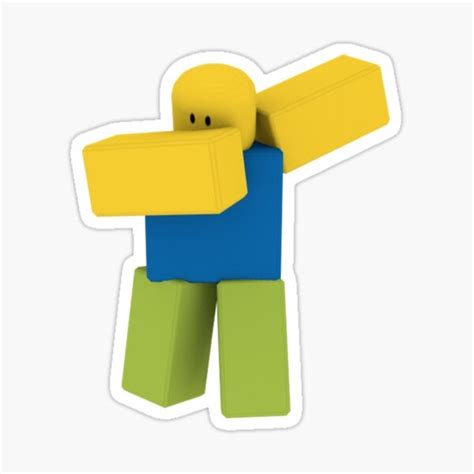 Oof Meme Dancing Dabbing Noob Ts For Gamers Oof Roblox Sticker My