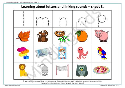 On this worksheet, the child is asked to complete six sentences in effort to learn how to articulate how he or she is feeling and what he or she needs from those around him or her. Ready for Nursery Workbook - MindingKids