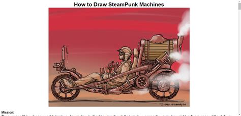 How To Draw Steampunk Machines Steampunk Steampunk Machines Drawings