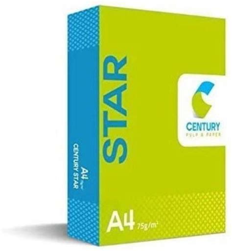 Century Star Super Unruled 210 Mm × 297 Mm 75 Gsm A4