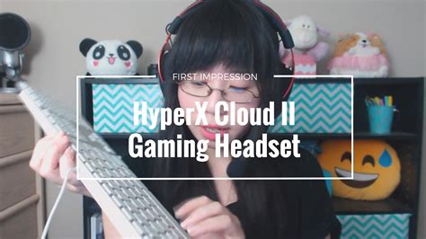 Hyperx Cloud Ii Gaming Headset Review First Impression Youtube