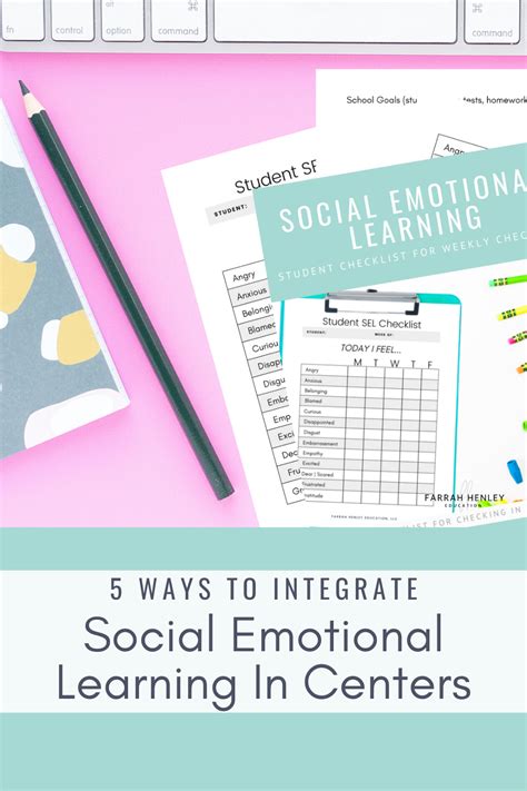 5 Ways To Integrate Social Emotional Learning In Centers Farrah