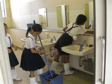 Kids Cleaning The School — Schools For Humans