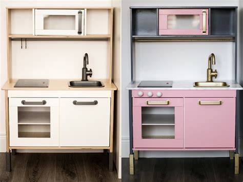 Remove all parts from the box; IKEA DUKTIG Play Kitchen Makeover | Your Beauty