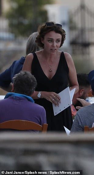 Bodyguard Star Keeley Hawes Films The Durrells In Corfu Daily Mail Online