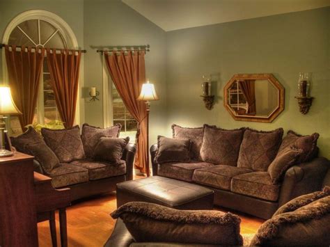 Living Room Color Schemes Brown Couch Brown Leather Sofa Living Room