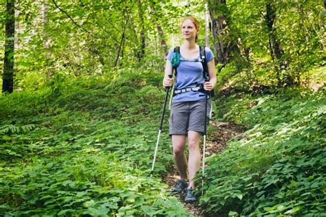 Outdoor Activity Woman Hiking Stock Image Everypixel