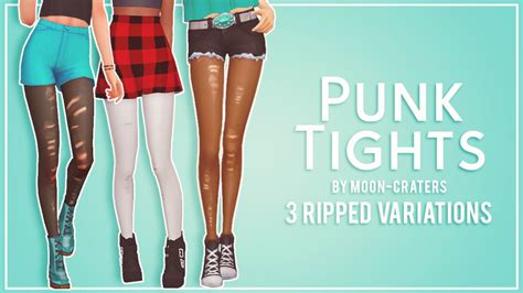 Ripped Punk Tights Maxis Match Sims 4 Maxis Match Sims
