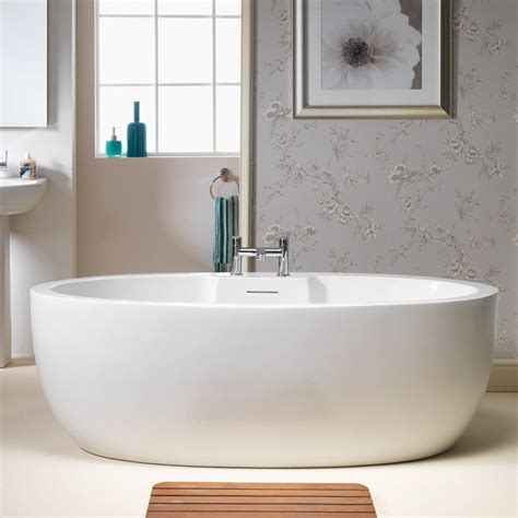 Stand alone bath tub bathtub inside shower minimalist stand alone tub standalone bathtub home design ideas. Iconic Opal Freestanding Bath - 1700 x 840mm - Iconic from ...