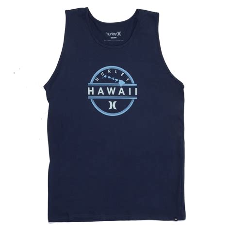Regata Masculina Hurley Big Hawaii Azul