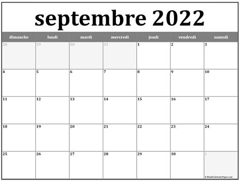 Calendrier Septembre 2022 A Imprimer Icalendrier Images