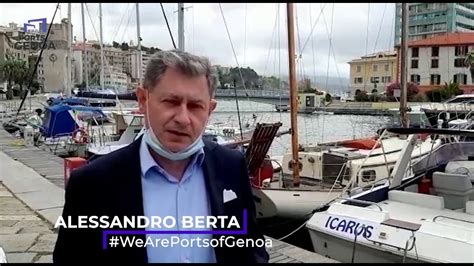 WeArePortsofGenoa Alessandro Berta Direttore Unione Industriali