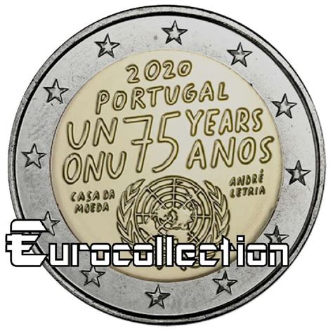 2 Euro Portugal 2020 Onu Eurocollectionshop