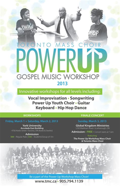 Gospel Choir Gospel Music Kingdom Ministry Dance Workshop York
