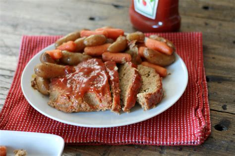 Slow Cooker Meatloaf Dinner 5 Dinners In 1 Hour